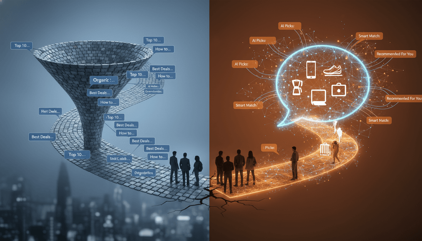 Hero image for AI Search vs Traditional SEO: Understanding the Fundamental Differences - AI search vs SEO and generative search vs traditional SEO