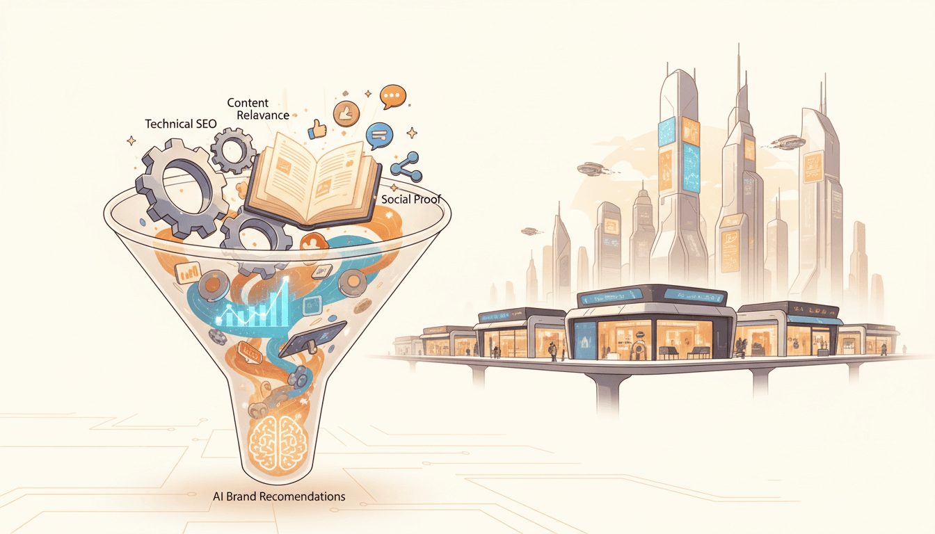 Hero image for Demystifying AI Search Ranking Factors: Key Drivers Behind E-Commerce Brand Recommendations in 2024 - AI search ranking factors and e-commerce AI recommendations