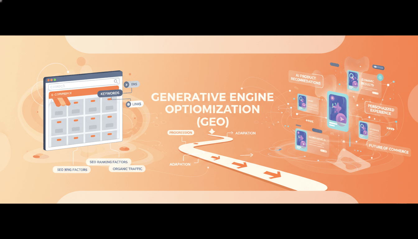 Hero image for Generative Engine Optimization (GEO) Fundamentals: A Guide for E-Commerce Marketers - Generative Engine Optimization and GEO basics