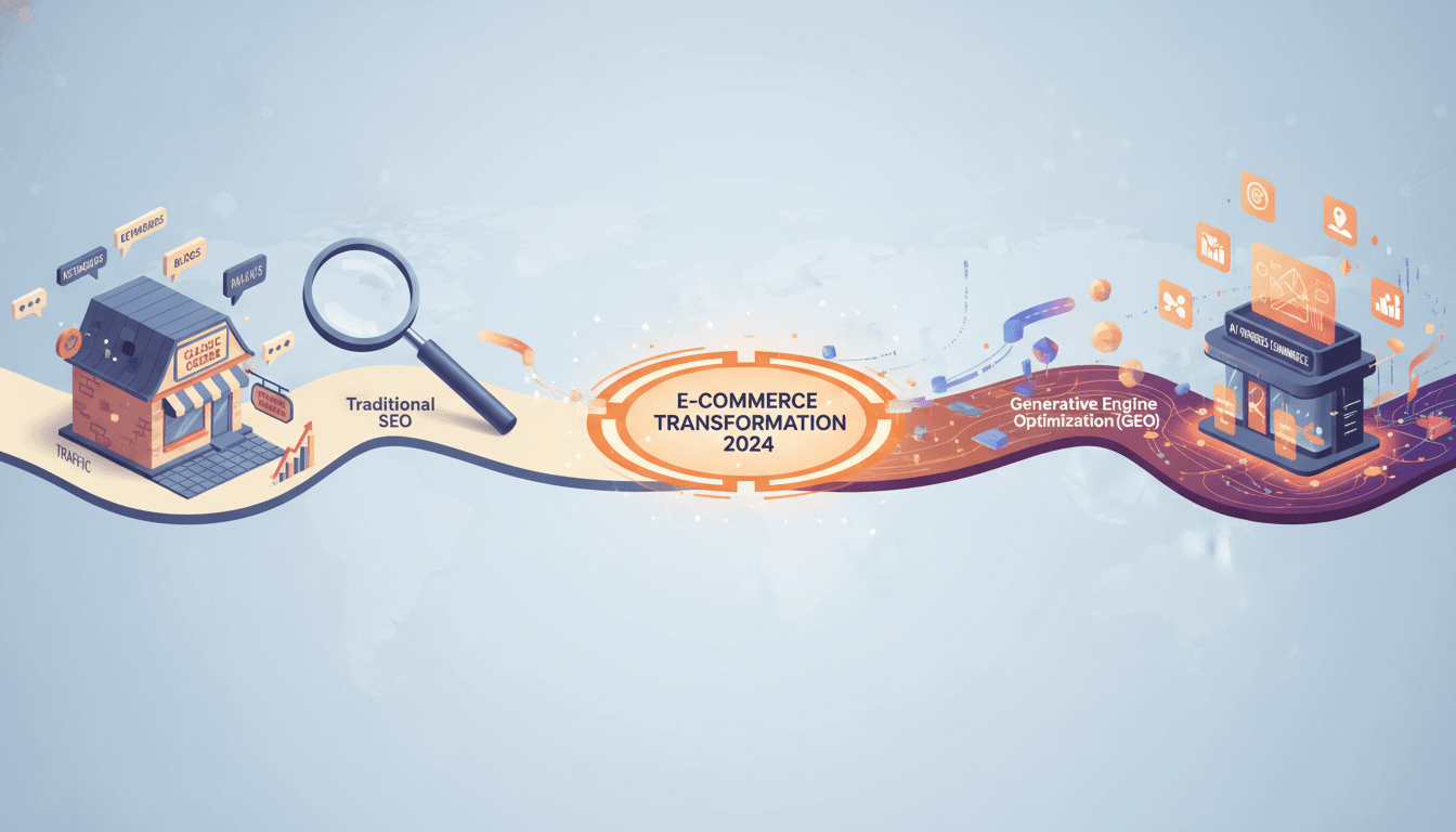 Hero image for Generative Engine Optimization (GEO) vs Traditional SEO: The Essential Guide for E-Commerce Marketers in 2024 - generative engine optimization and GEO vs SEO