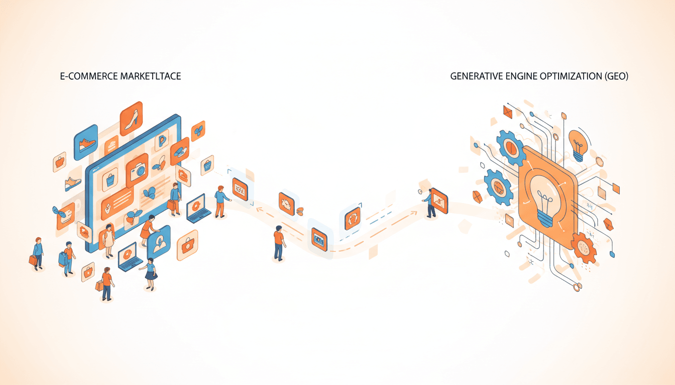 Hero image for Getting Started with Generative Engine Optimization (GEO) for New E-Commerce Brands - Generative Engine Optimization basics and GEO for e-commerce beginners