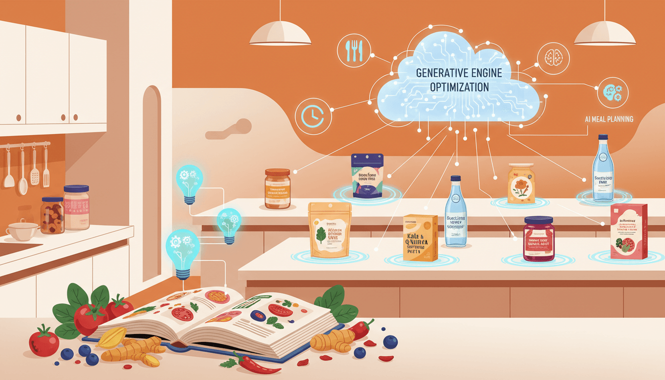 Hero image for How Emerging Food & Beverage Brands Can Use Generative Engine Optimization to Get Featured in AI Meal Planning Recommendations - Generative Engine Optimization and AI meal planning recommendations