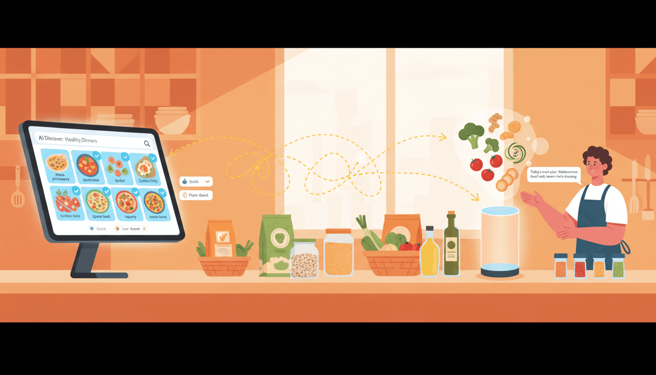 Hero image for How Food & Beverage Brands Can Harness Medium-Intent AI Search to Drive Product Discovery in 2024 - medium-intent AI search and food brand AI optimization