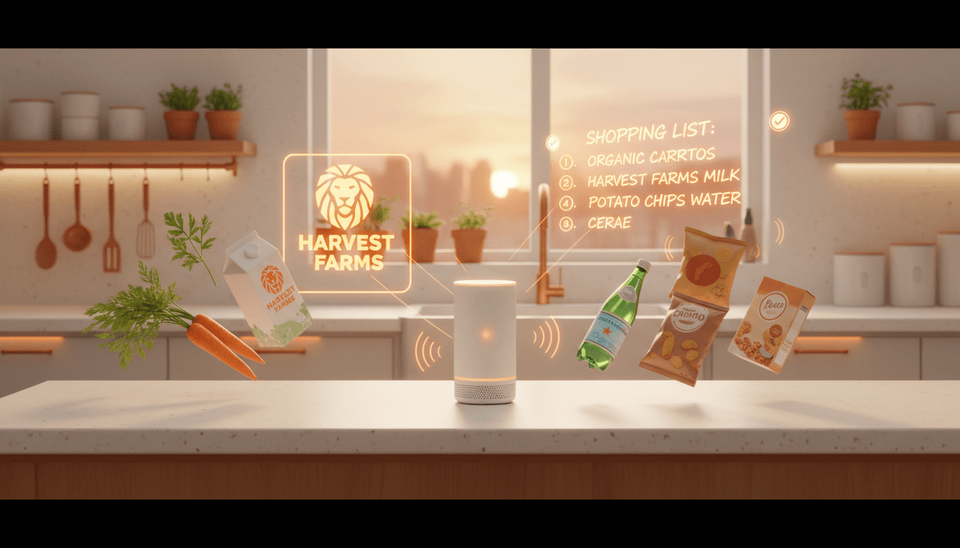 Hero image for How Food & Beverage Brands Can Master AI Voice Shopping Assistants for Growth - voice shopping food brands and AI voice assistant optimization