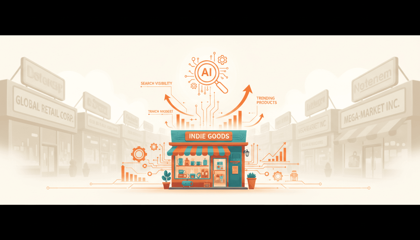 Hero image for How Small E-Commerce Brands Can Level the Playing Field with AI Search Optimization - small brand AI visibility and GEO for small e-commerce