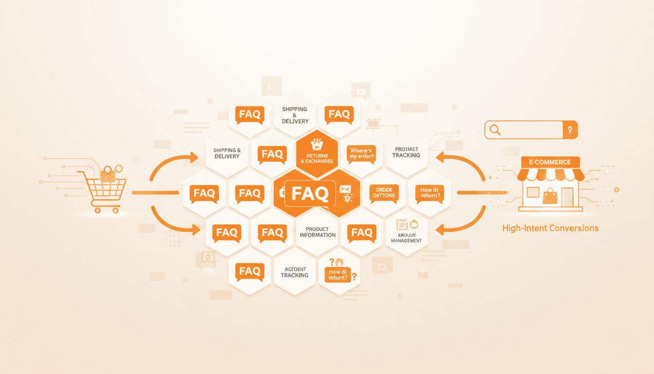 Hero image for How to Structure FAQ Sections for AI Optimization to Convert High-Intent E-Commerce Shoppers - AI optimized FAQ and e-commerce FAQ for AI