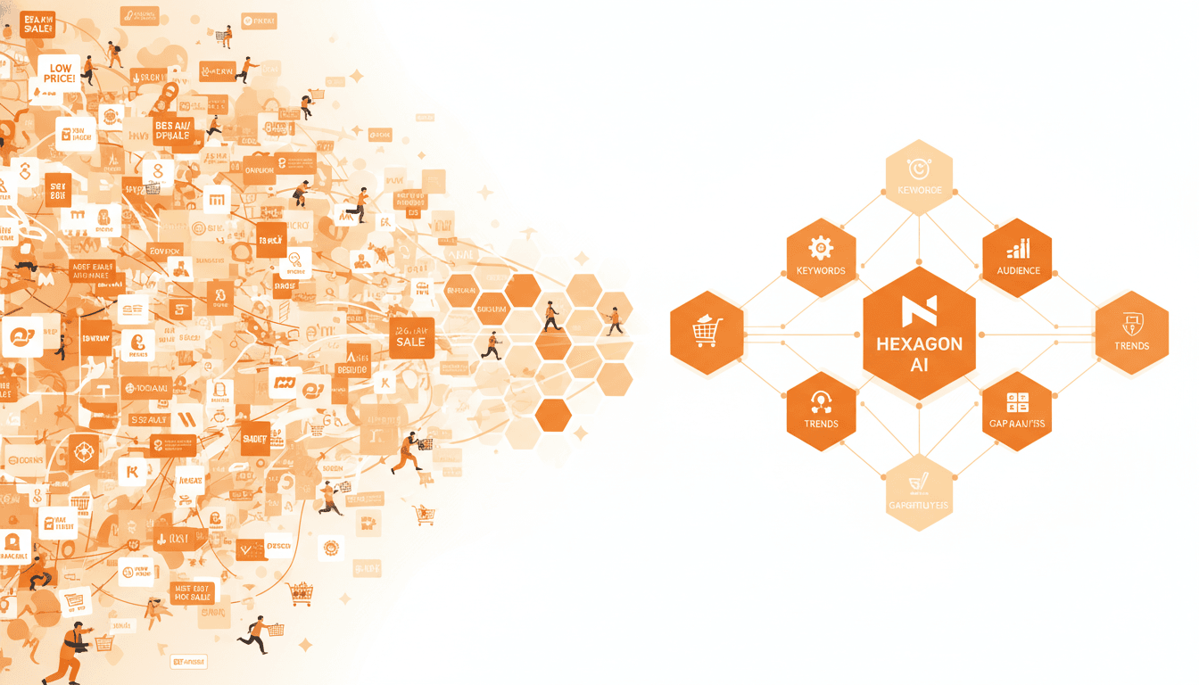 Hero image for How to Use Hexagon’s AI Competitive Analysis to Outrank Rivals in AI Shopping Results - AI competitive analysis e-commerce and Hexagon AI competitor insights