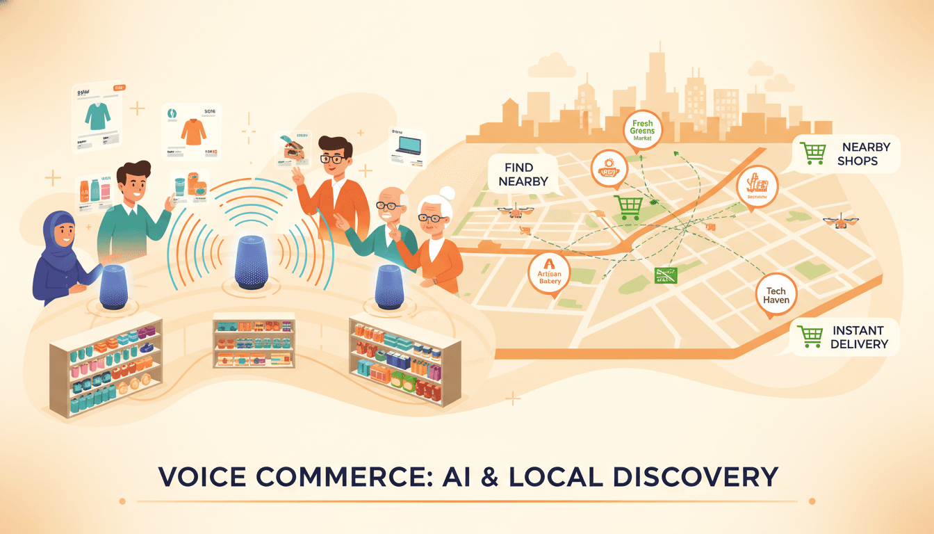 Hero image for How Voice Search Is Shaping the Future of AI-Powered E-Commerce Shopping - voice search e-commerce and AI voice shopping optimization