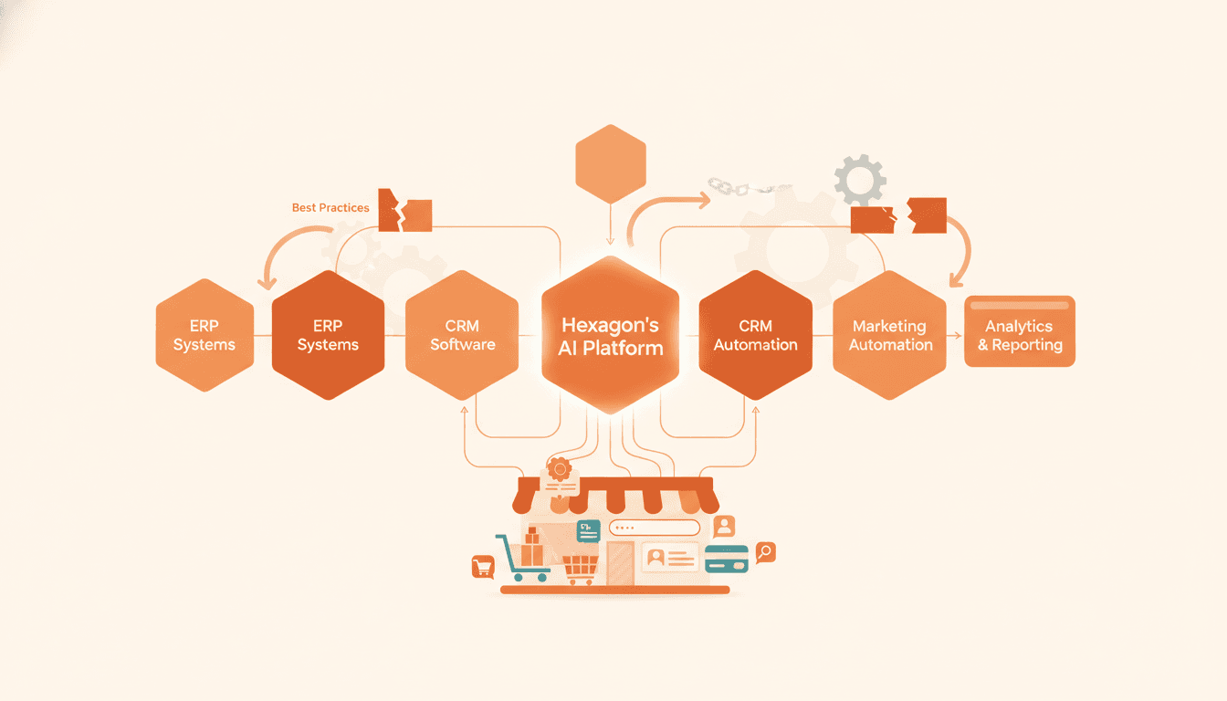 Hero image for Integrating Hexagon’s AI Platform into Enterprise E-Commerce Tech Stacks: Challenges and Best Practices - Hexagon integration and enterprise GEO platform