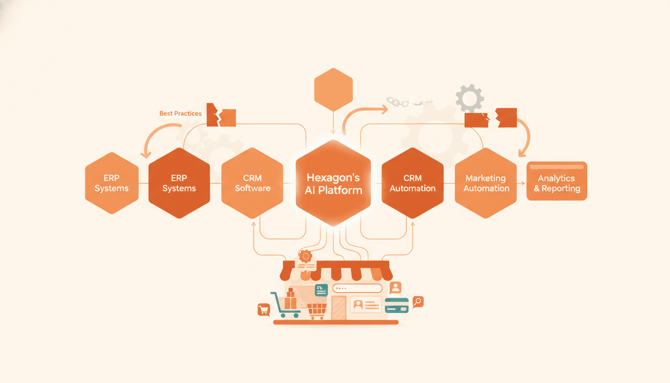 Hero image for Integrating Hexagon’s AI Platform into Enterprise E-Commerce Tech Stacks: Challenges and Best Practices - Hexagon integration and enterprise GEO platform