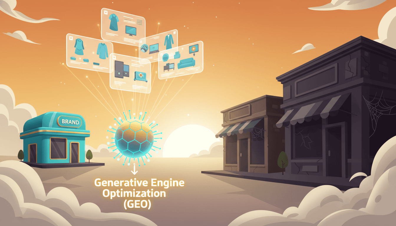 Hero image for Introduction to Generative Engine Optimization (GEO) for Emerging E-Commerce Brands - generative engine optimization and GEO basics