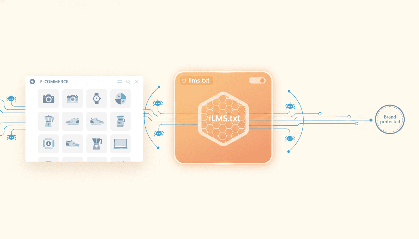 Hero image for Introduction to llms.txt: Managing AI Crawler Access for Your E-commerce Site - llms.txt guide and AI crawler control
