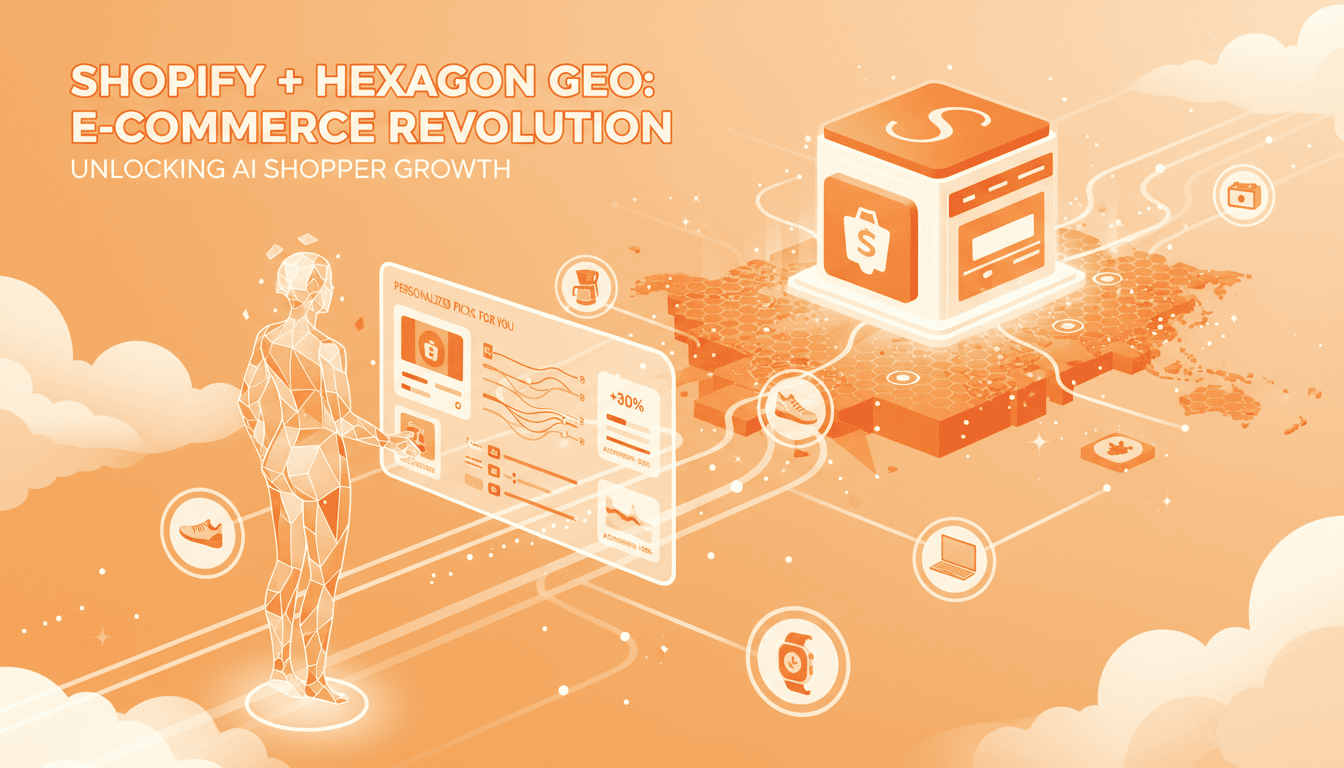 Hero image for Maximizing Shopify Sales with Hexagon’s GEO Platform: A How-To Guide for High-Intent AI Shopper Conversions - Hexagon GEO Shopify integration and high-intent AI shopper conversion