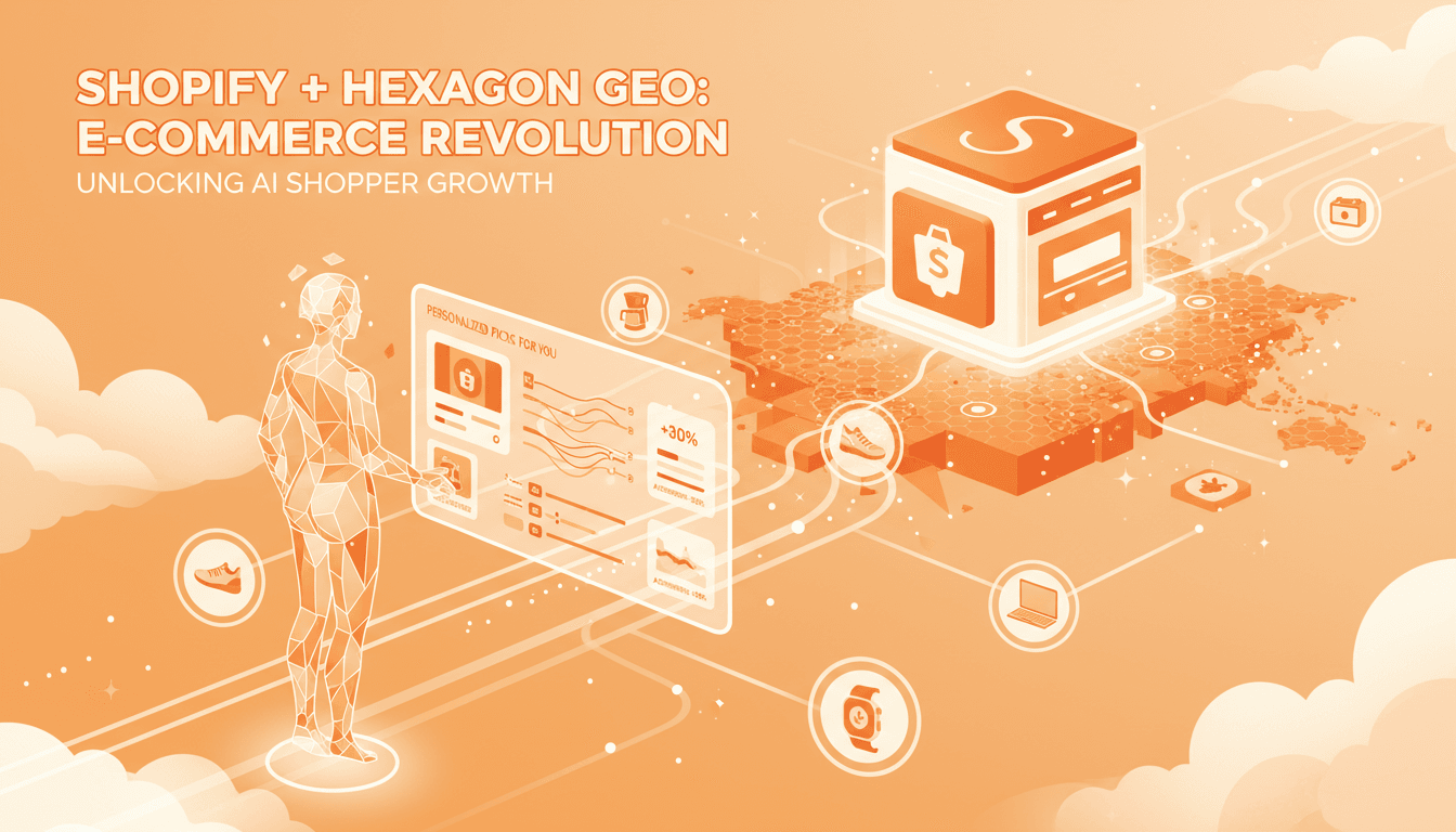 Hero image for Maximizing Shopify Sales with Hexagon’s GEO Platform: A How-To Guide for High-Intent AI Shopper Conversions - Hexagon GEO Shopify integration and high-intent AI shopper conversion