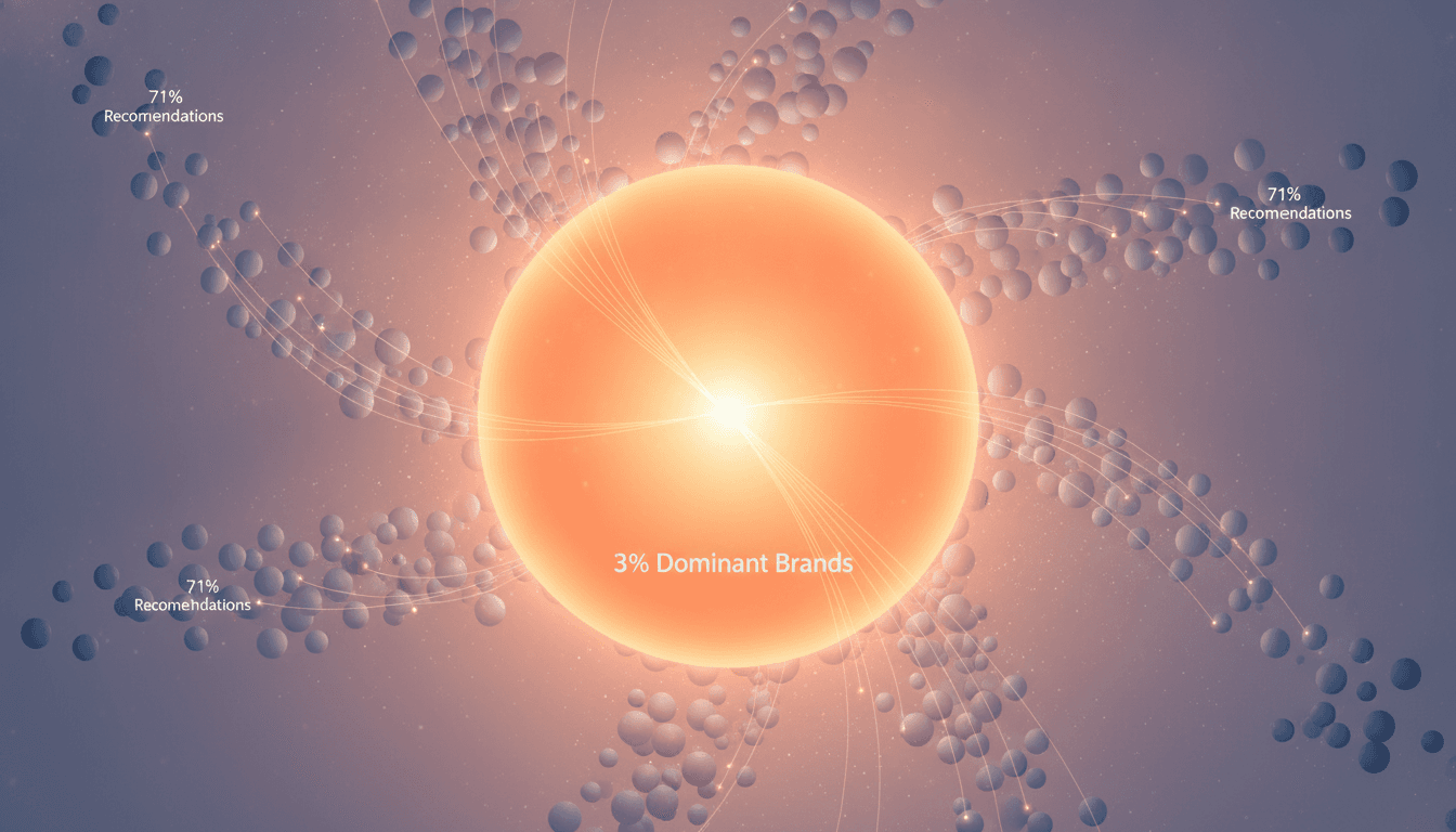 Hero image for The AI Citation Economy: How 3% of Brands Capture 71% of Generative Recommendations - AI citation economy and brand authority in generative search
