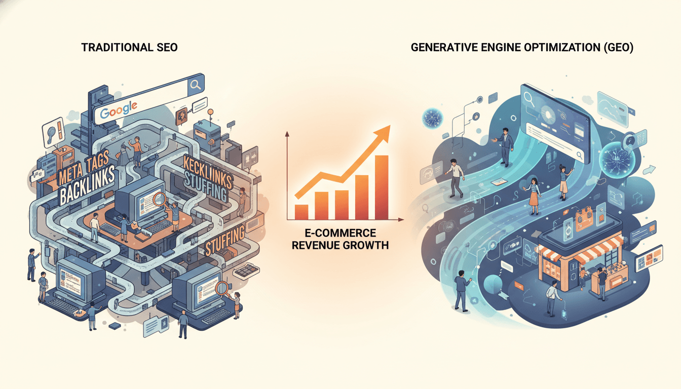 Hero image for The Economic Impact of Generative Engine Optimization on E-Commerce Revenue Models in 2026 - generative engine optimization impact and AI search revenue models