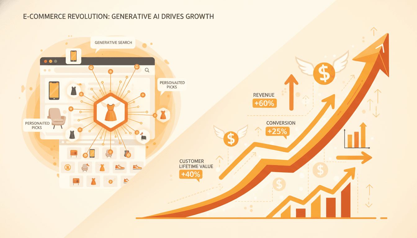 Hero image for The Economics of AI-Driven Product Recommendations: How Generative Search Transforms E-Commerce Revenue Models - AI ecommerce revenue models and generative search ecommerce impact