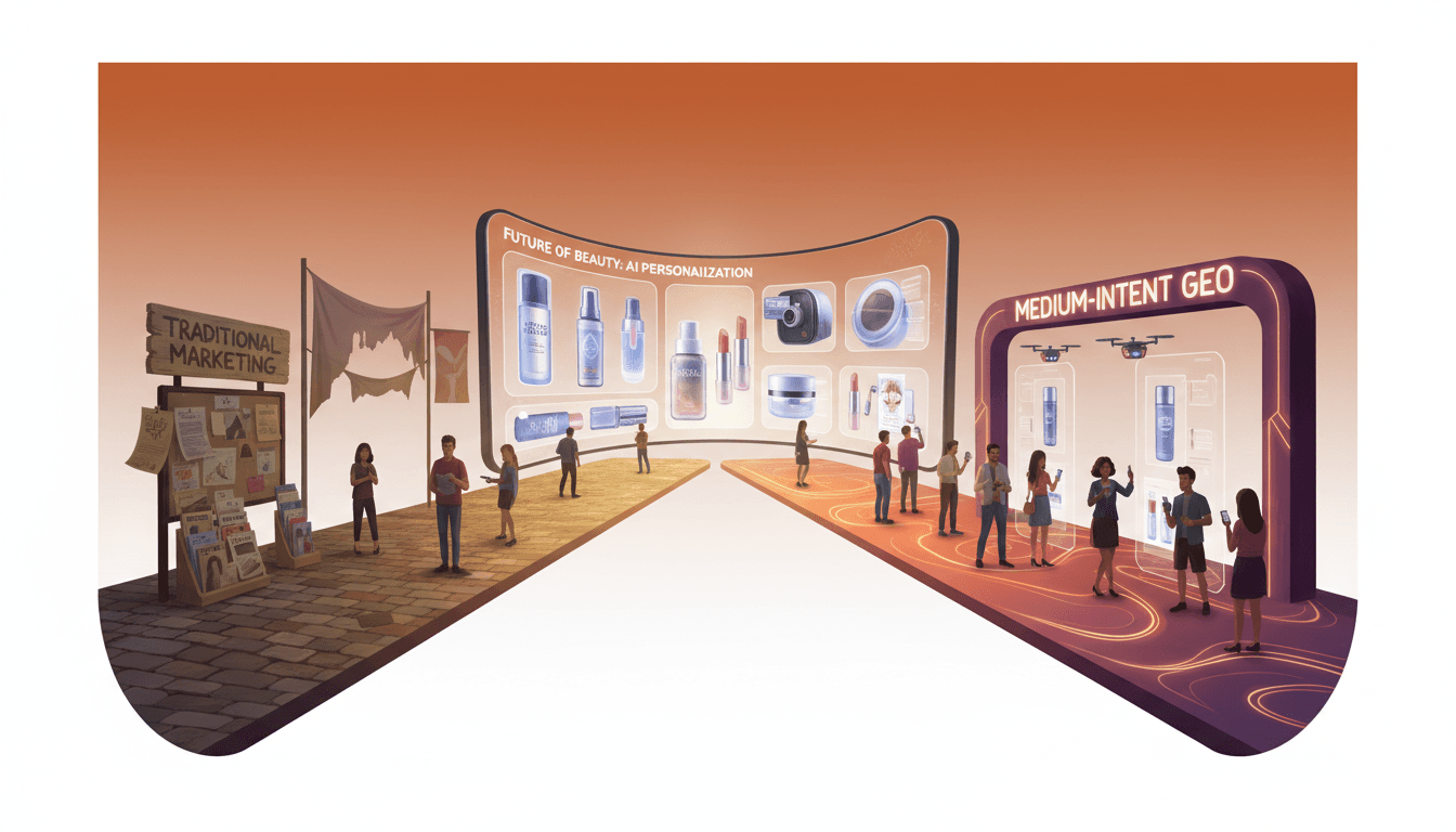 Hero image for Unlocking Medium-Intent GEO Strategies for Emerging Beauty Brands in 2024 - medium-intent GEO and beauty brand AI visibility