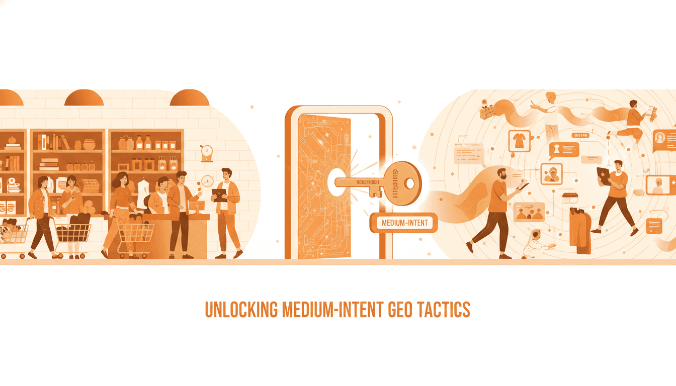 Hero image for Unlocking Medium-Intent GEO Tactics for General E-Commerce Brands in 2024 - medium-intent GEO and e-commerce AI search