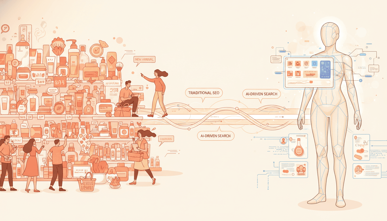 Hero image for Why High-Intent AI Search Traffic Outperforms Traditional SEO for Beauty Brands - high-intent AI traffic and beauty e-commerce AI