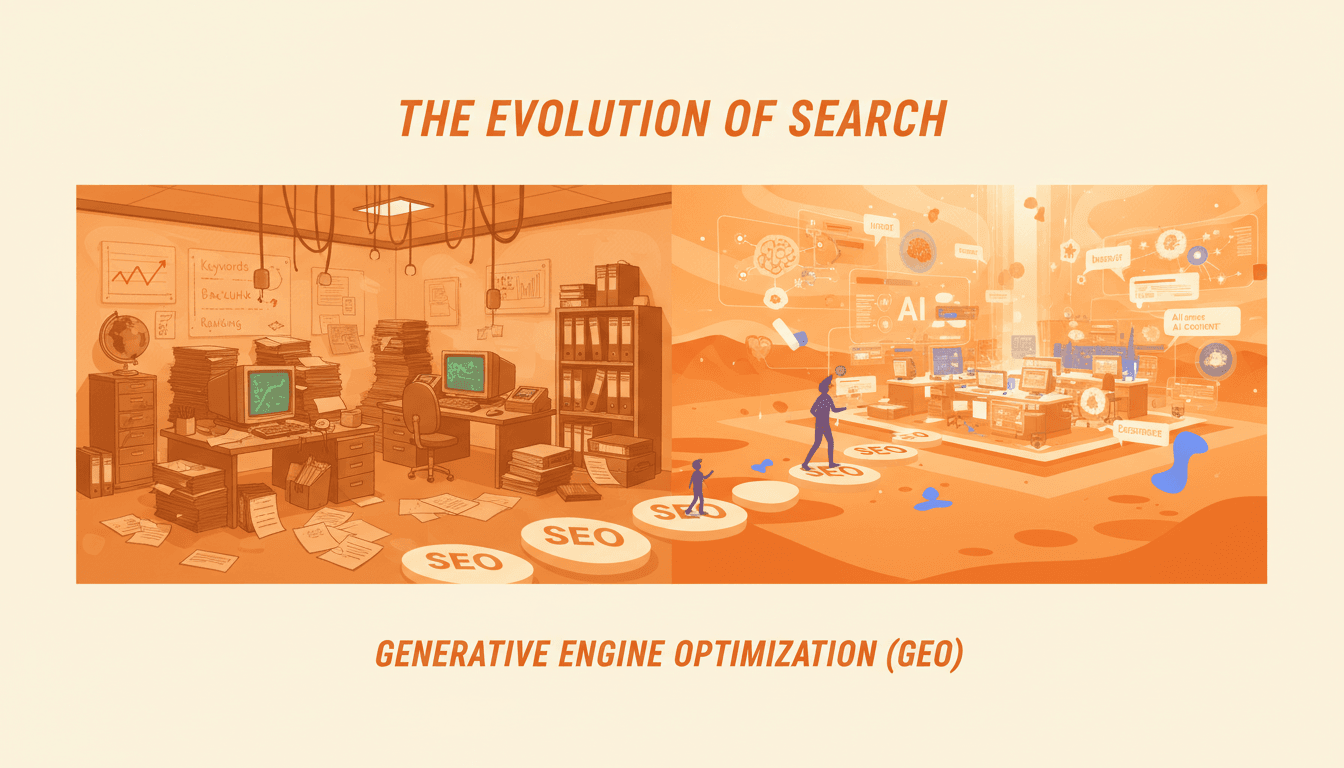 Hero image for Why Traditional SEO Falls Short in the Age of AI Search and GEO - traditional SEO limitations and GEO vs SEO